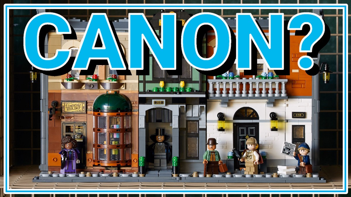 LEGO Icons 10351 Sherlock Holmes Book Nook isn't accurate