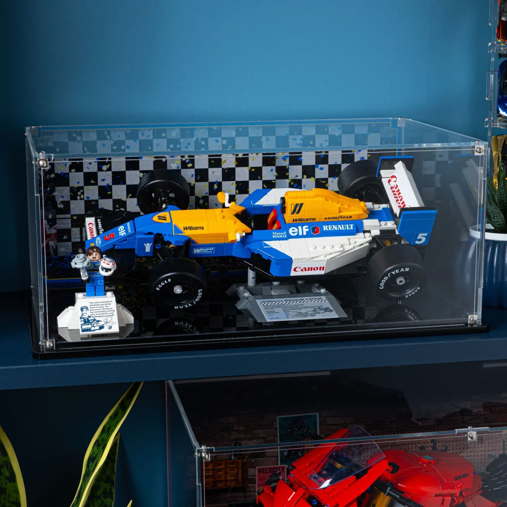 Wicked Brick Display Case for LEGO Icons Formula 1 Range 1024x1024