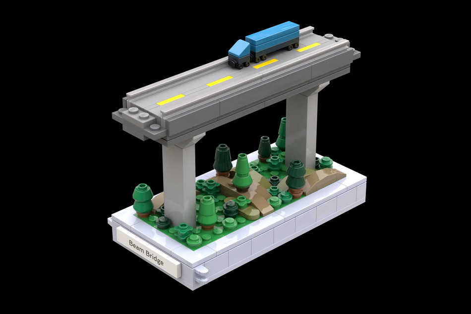 World of Civil Engineering Beam Bridge