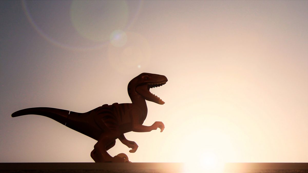 Brick Pic of the Day: Sunset on Isla Nublar