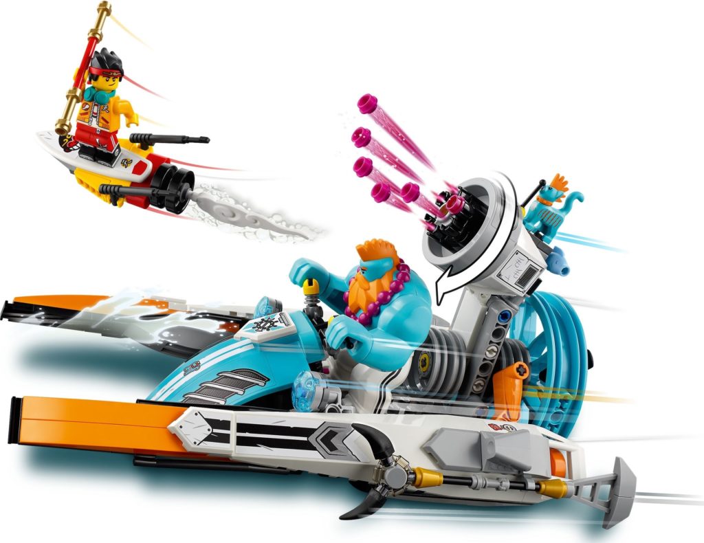 LEGO Monkie Kid 80014 Sandys Speedboat 6