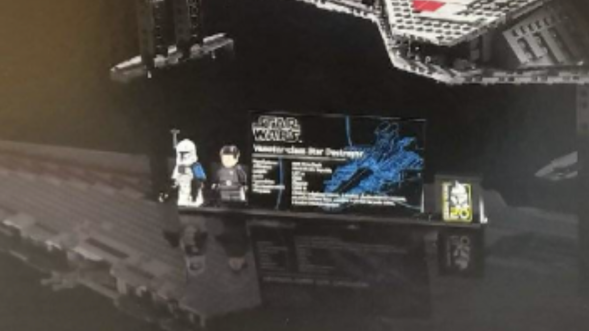 LEGO Star Wars UCS Venator’s Captain Rex minifigure could be controversial