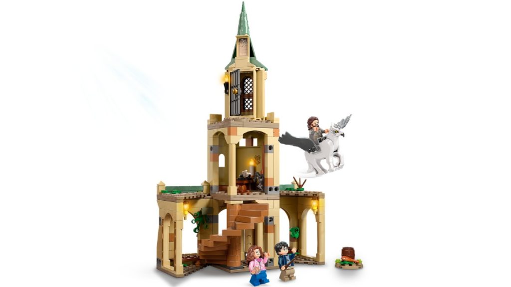 LEGO Harry Potter 76401 Hogwarts Courtyard Siruiss Rescue featured 1024x576