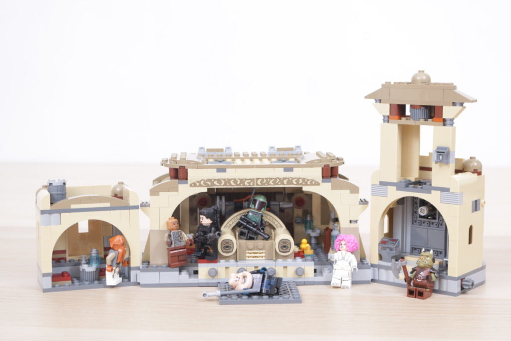LEGO Star Wars 75326 Boba Fetts Throne Room review 26 1024x683