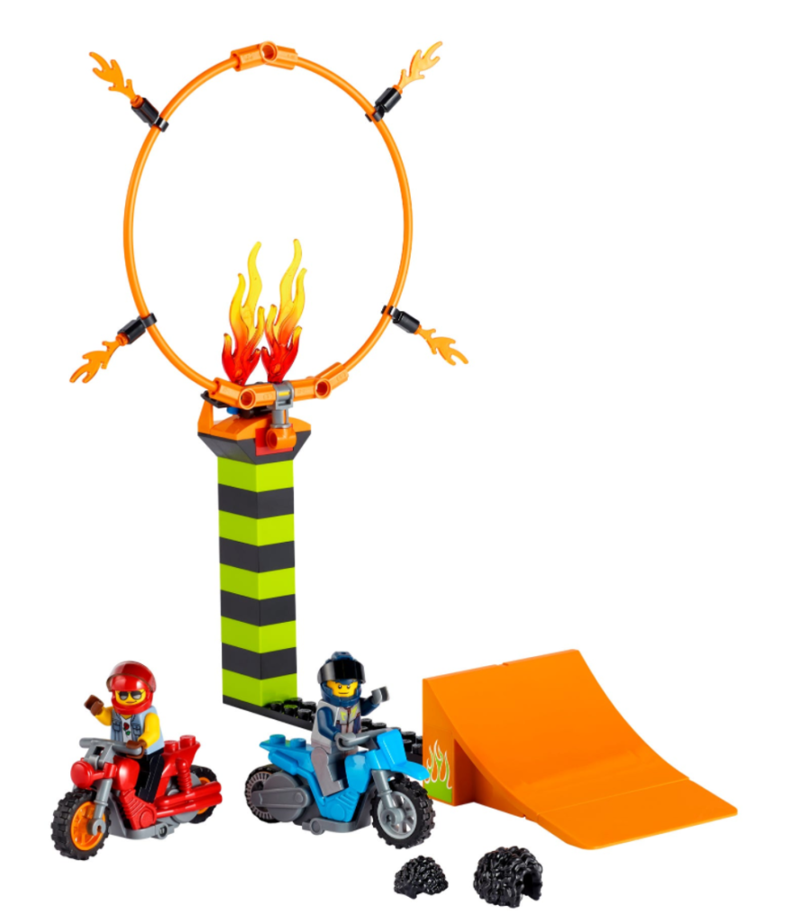 LEGO City 60299 Stunt competition contents