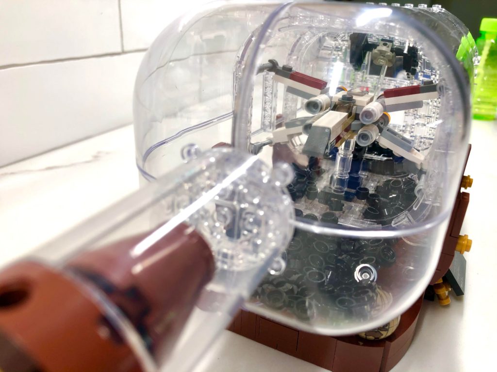 LEGO Star Wars ship in a bottle 3