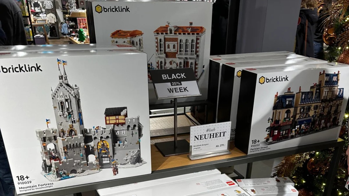 LEGO BrickLink Designer Program sets pop up where you least expect them