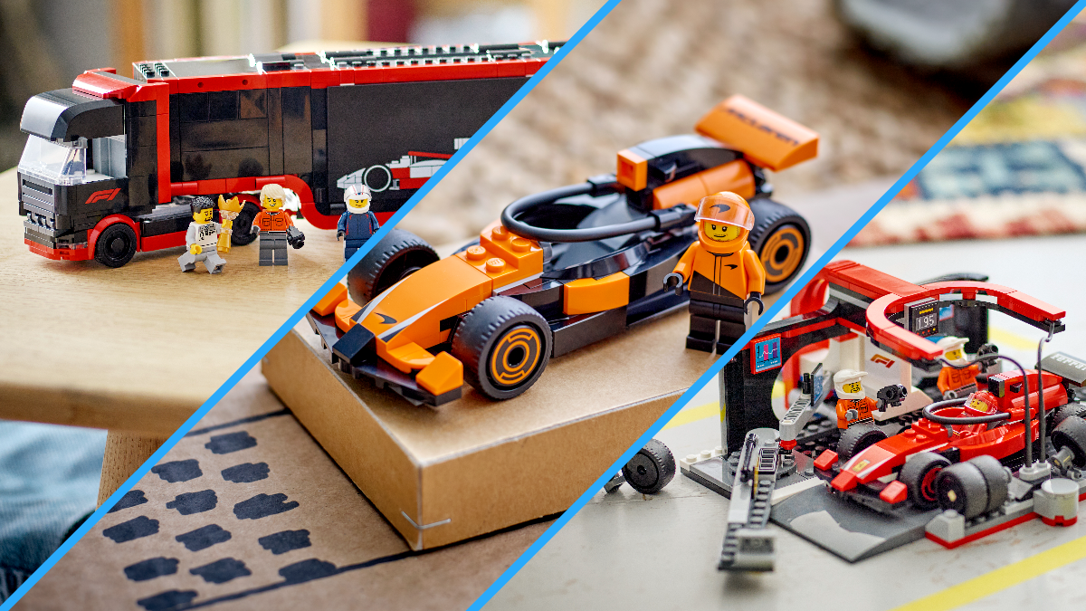 LEGO City Formula 1 sets revealed for 2025