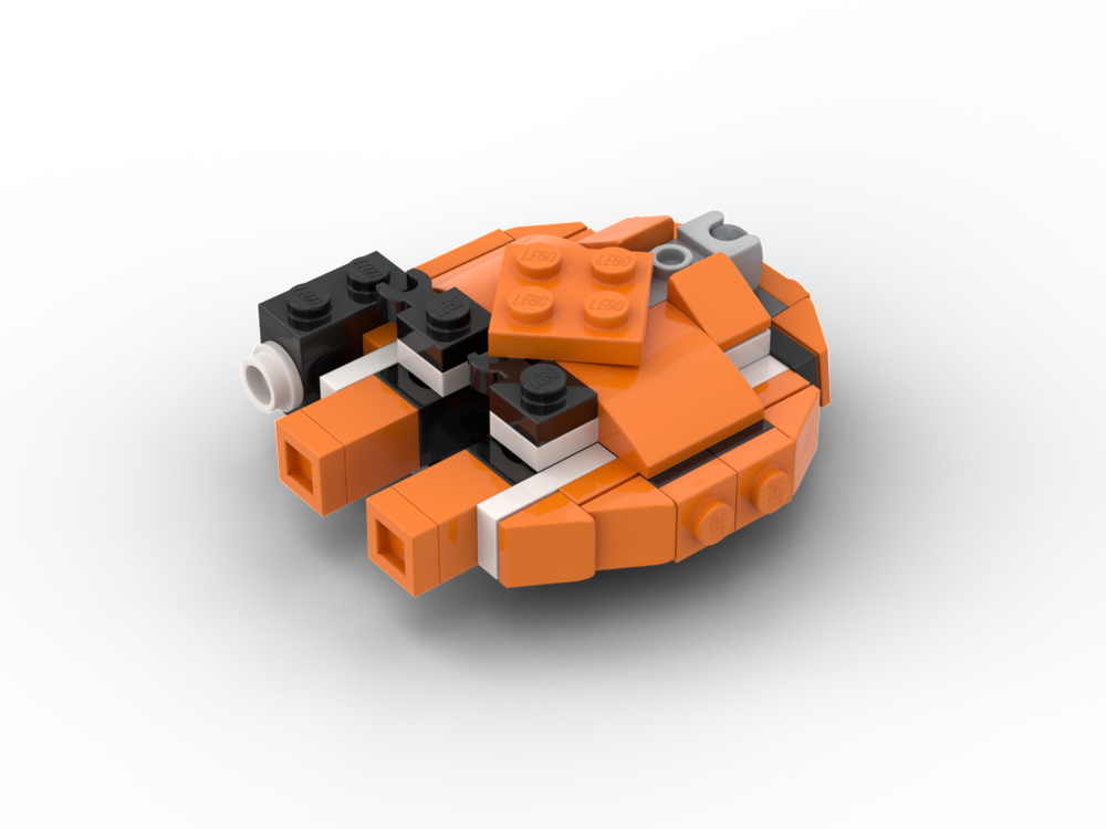 REBRICKABLE LEGO Creator 30285 Tiger Millennium Falcon