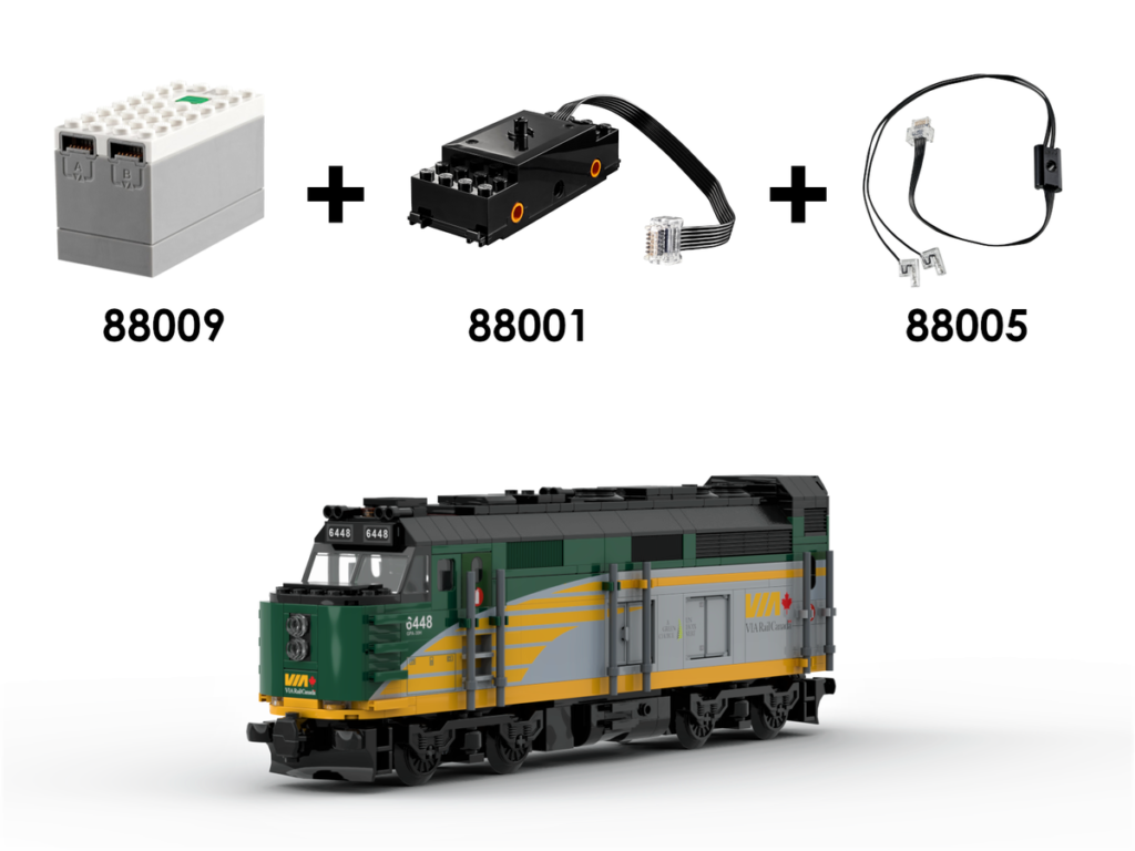 LEGO Ideas VIA Rail Canada – The Canadian 4