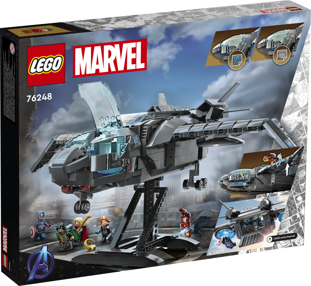 LEGO Marvel 76248 The Avengers Quinjet 2 1024x943