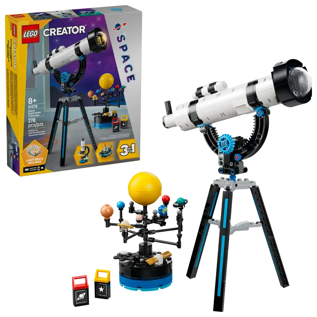 LEGO Creator 3 in 1 31378 Space Exploration Telescope 1024x1024