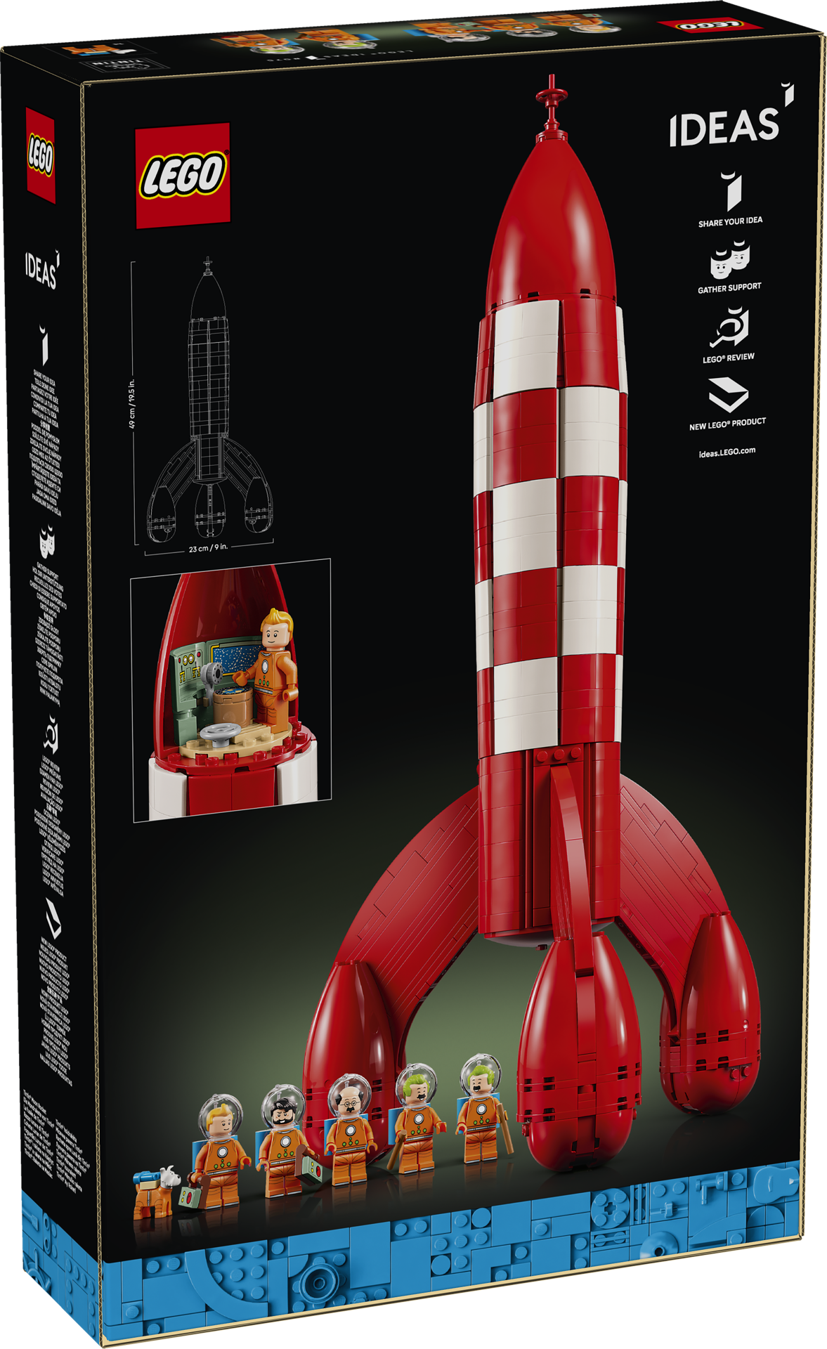 LEGO Ideas 21367 21367 Tintin Moon Rocket 3