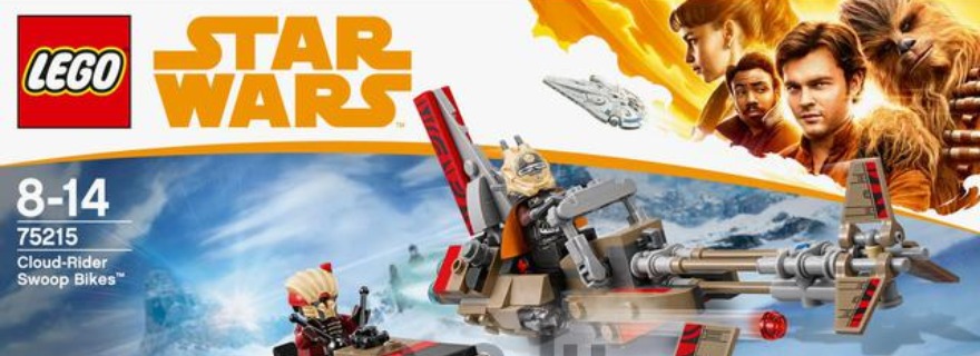 First images of 75215 Cloud-Rider Swoop Bikes from Solo: A Star Wars Story