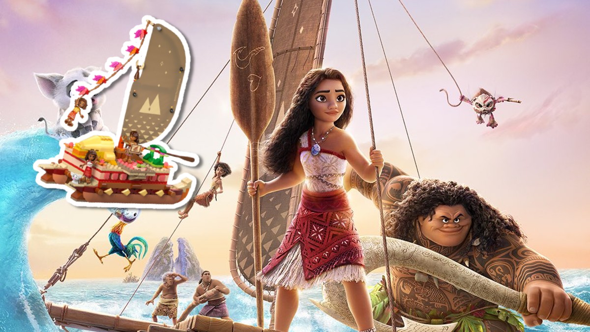 LEGO Disney Moana 2 set prices and piece counts revealed