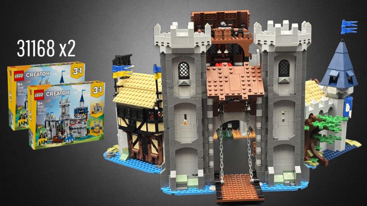 The first LEGO Medieval Horse Knight Castle alt builds are here