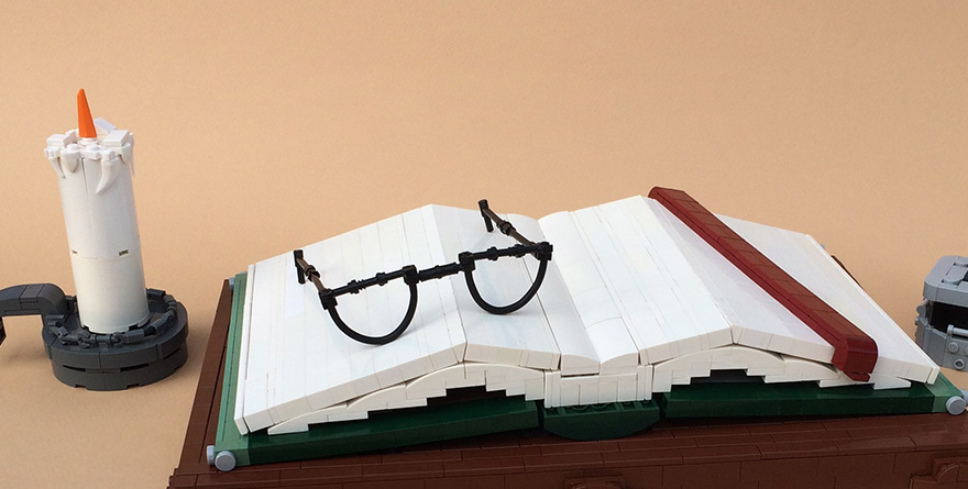 Brick Pic of the Day: Scribing away