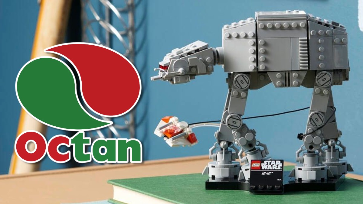 This LEGO Star Wars Imperial war machine really is powered by Octan