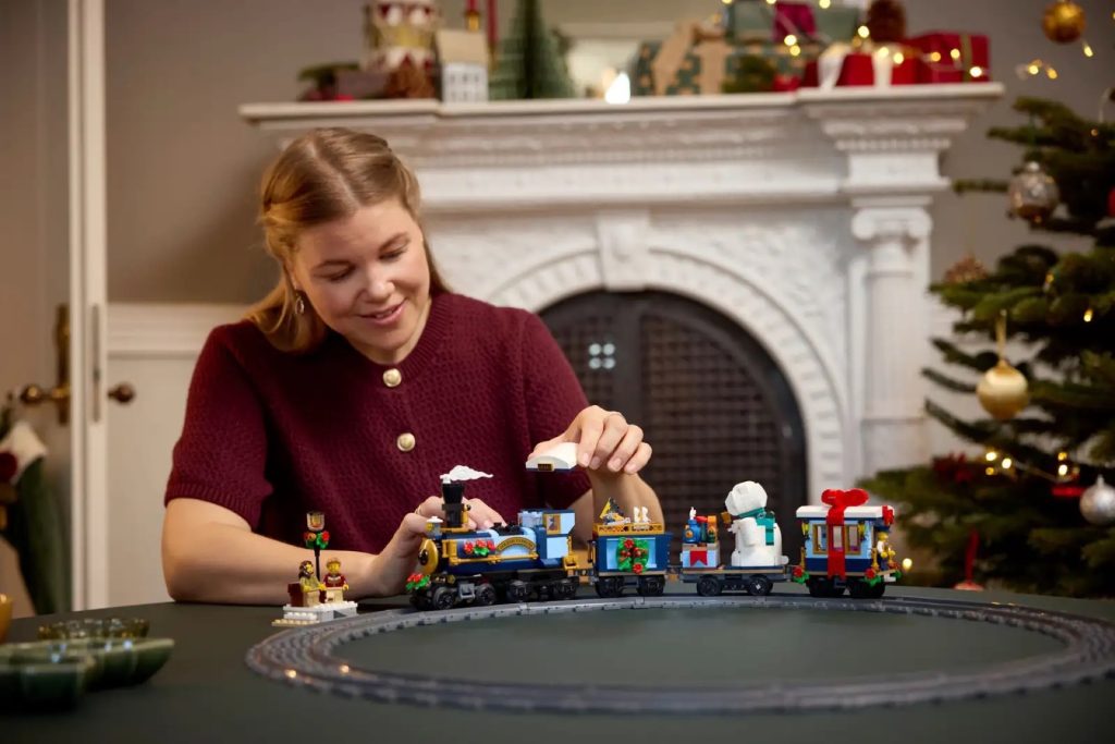 LEGO 10361 Holiday Express Train Lifestyle  1024x683