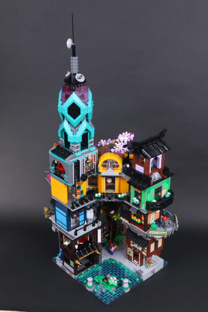 LEGO NINJAGO 71741 NINJAGO City Gardens review 22