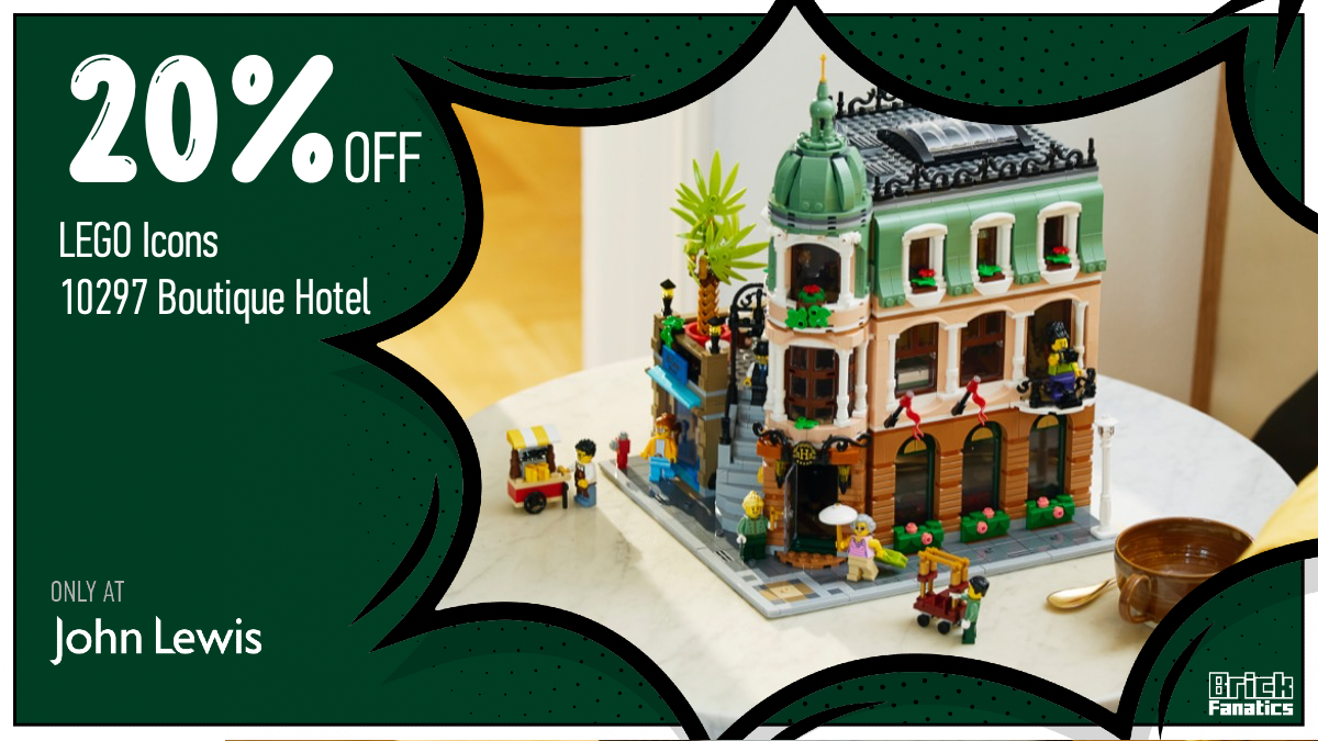 £40 off LEGO Icons 10297 Boutique Hotel at John Lewis