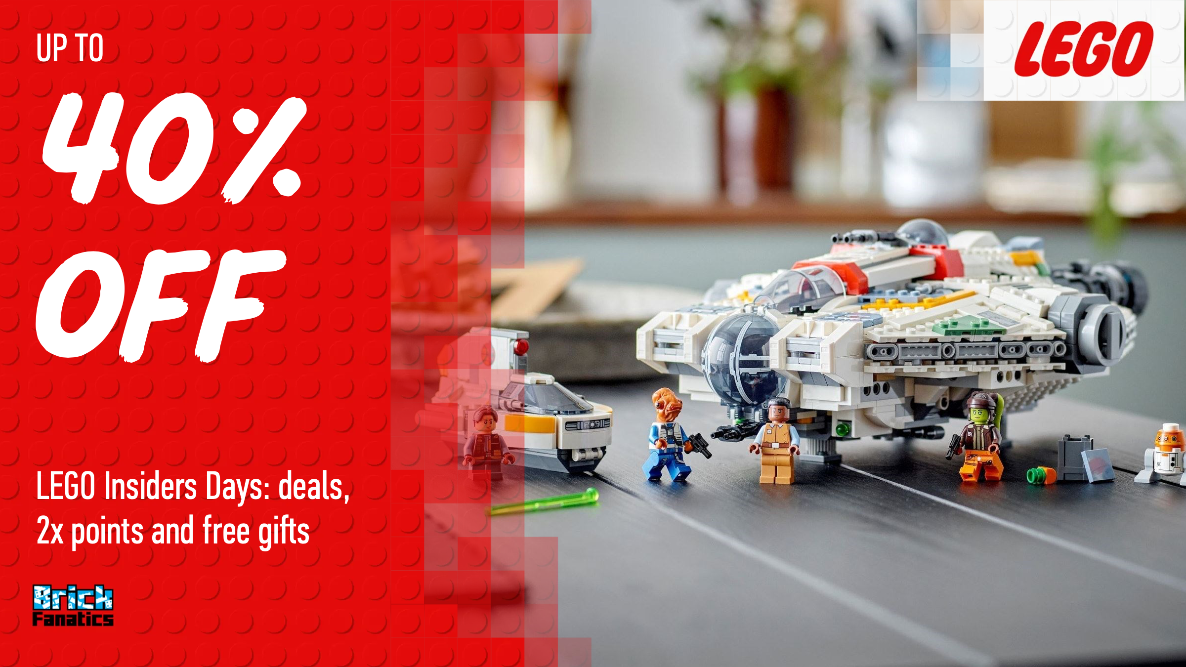 LEGO Insiders Days deals live now: 2x points, GWPs and up to 40% off