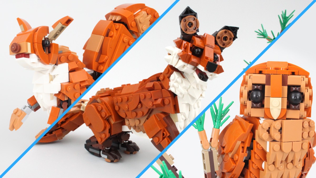 LEGO Creator 3-in-1 31154 Forest Animals: Red Fox review