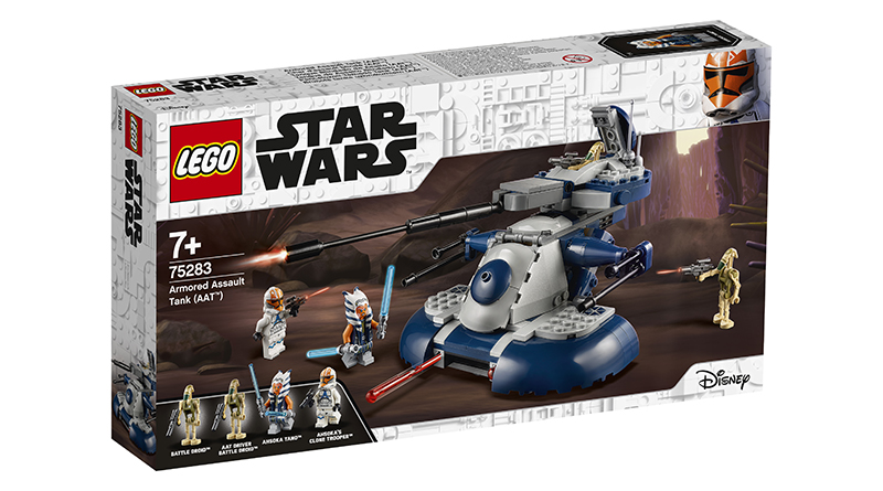 LEGO Star Wars: The Clone Wars 75283 Armored Assault Tank (AAT) revealed