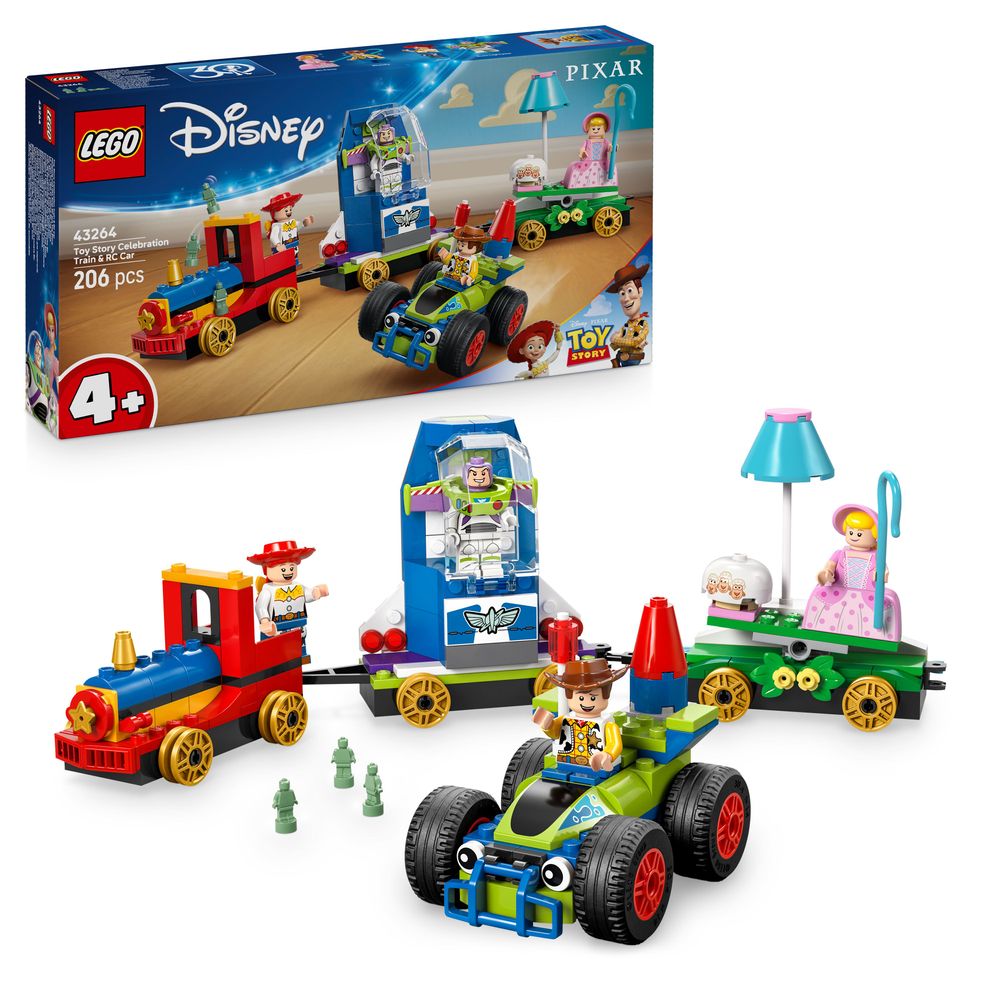 LEGO Disney 43264 Toy Story Celebration Train RC Car 8