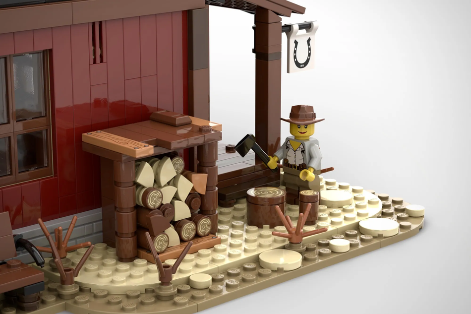 LEGO Ideas Blacksmith – Wild West 6