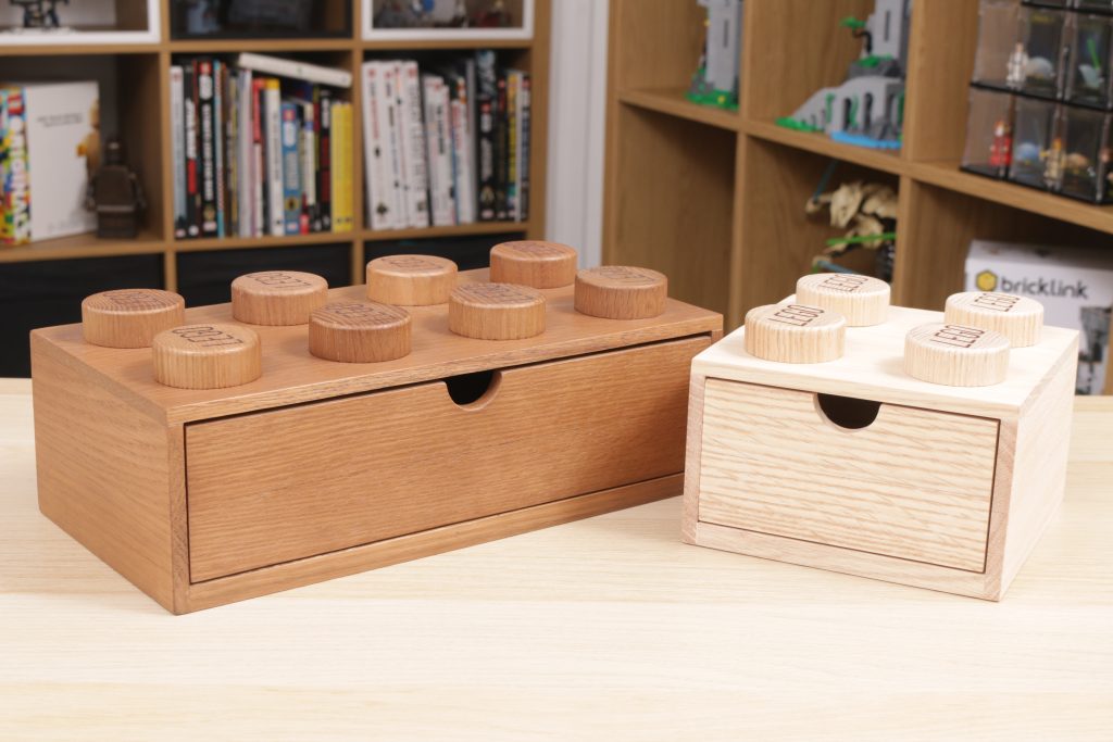 LEGO Room Copenhagen Wooden Desk Drawer 2x2 and 2x4 review 54 1024x683