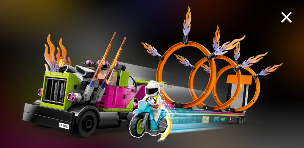 LEGO City 60357 Stunt Truck Ring Of Fire Challenge 2 1024x498
