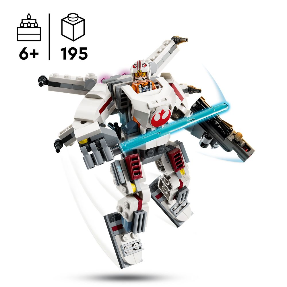LEGO Star Wars 75390 Luke Skywalker X wing Mech 2