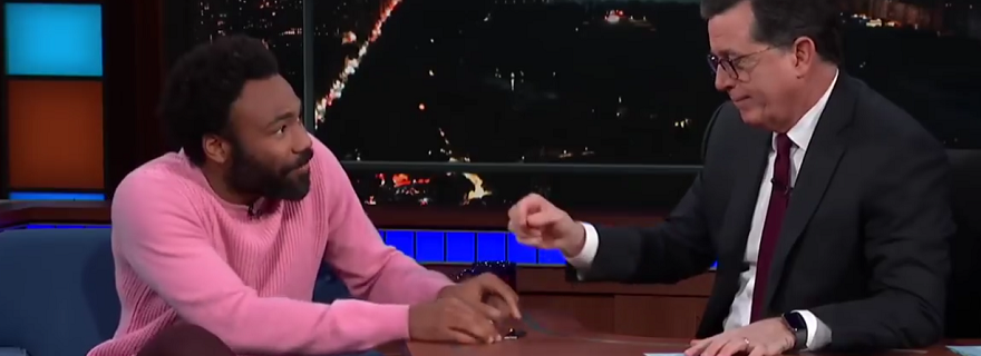 Star Wars star Donald Glover meets LEGO Lando Calrissian