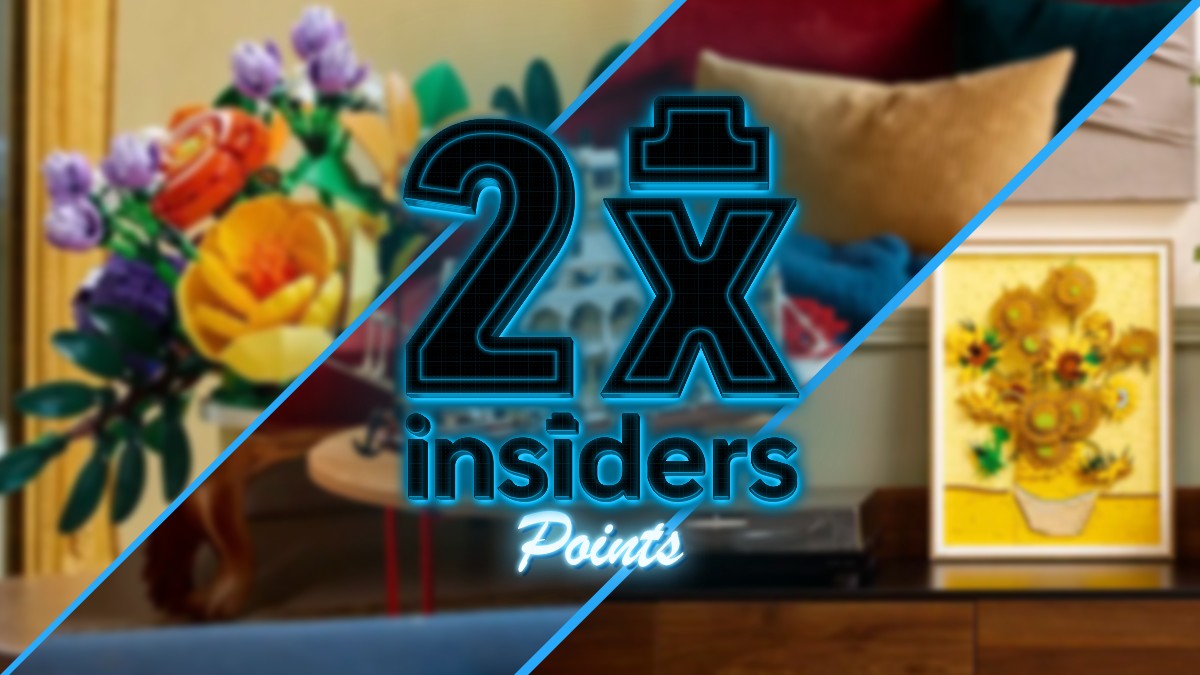 Double LEGO Insiders points now available on LEGO exclusives