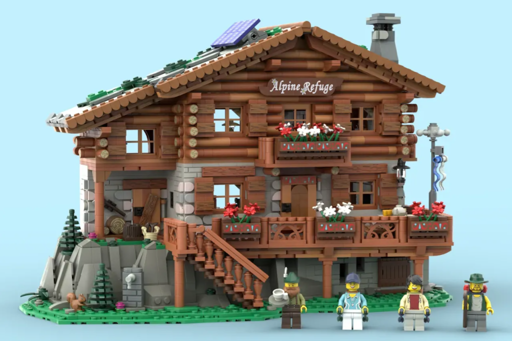 LEGO Ideas alpine refuge 1 1024x682