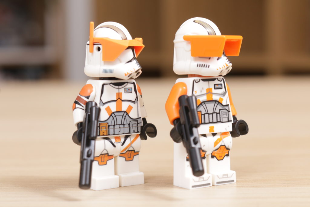LEGO Star Wars 75337 AT TE Walker Commander Cody minifigure Clone Army Customs comparison 4 1024x683