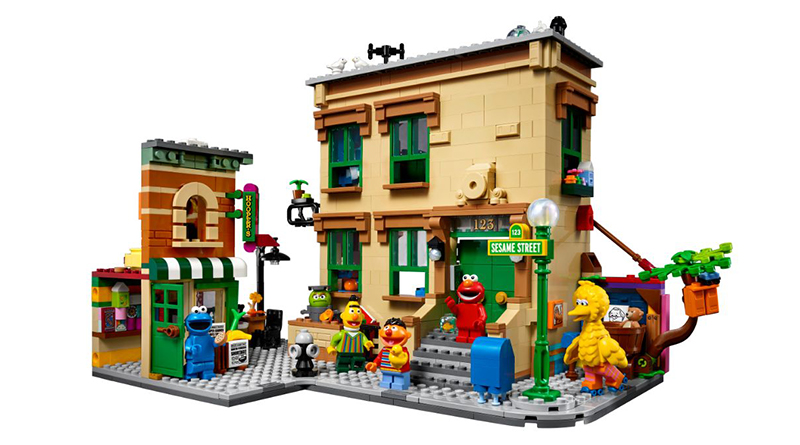 LEGO Ideas 21324 123 Sesame Street available now