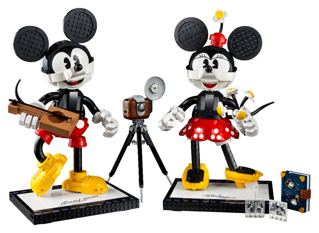 LEGO Disney 43179 Mickey Mouse and Minnie Mouse Buildable Characters 2