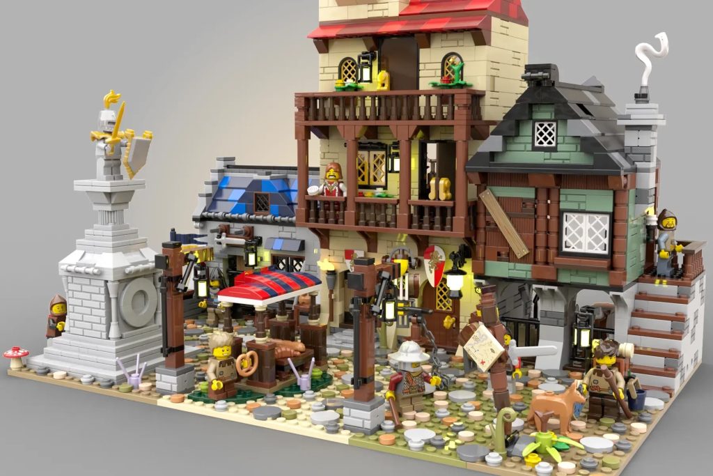 LEGO Ideas Modular Medieval Village 2 1024x683
