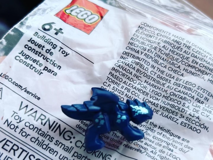 LEGO NINJAGO Baby Riyu polybag San Diego Comic Con 2023 exclusive 3