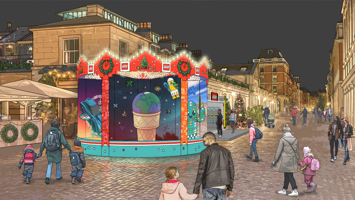 The LEGO Carousel of Creativity is coming soon to Covent Garden