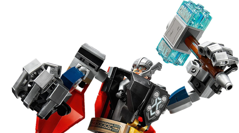 Take a first look at LEGO Marvel 76169 Thor Mech Armor