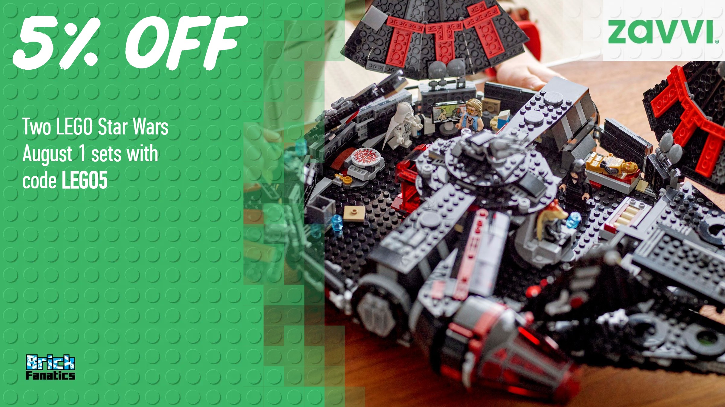 First discounts on LEGO August 1 Star Wars sets
