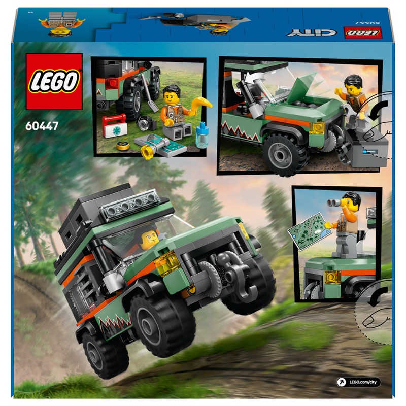 LEGO City 60447 Off Road Mountain Truck box back