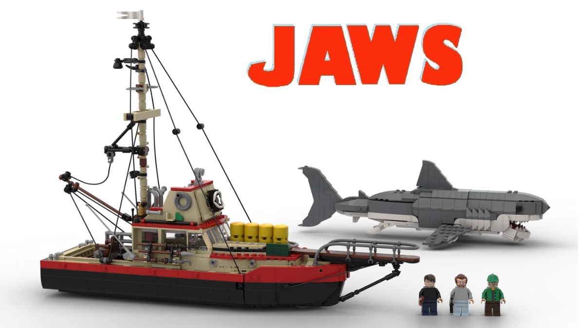 LEGO Ideas offers a first look at upcoming Jaws set