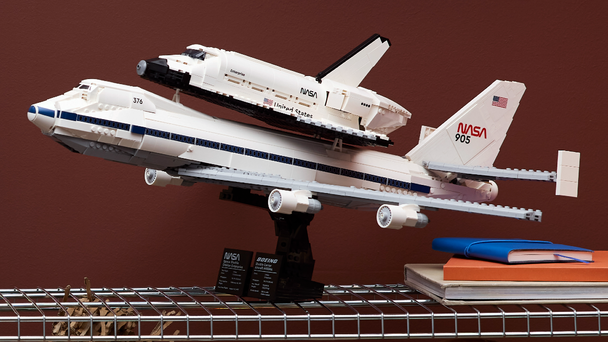 LEGO Icons 10360 Shuttle Carrier Aircraft officially revealed