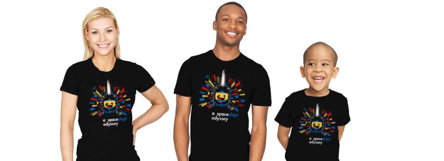 LEGO A Spaceship Odyssey tee on sale @ Ript Apparel