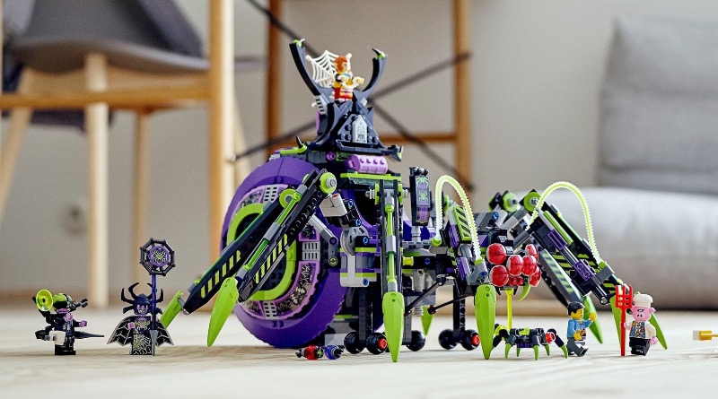 LEGO Monkie Kid 80022 Spider Queen’s Arachnoid Base includes a really obscure reference