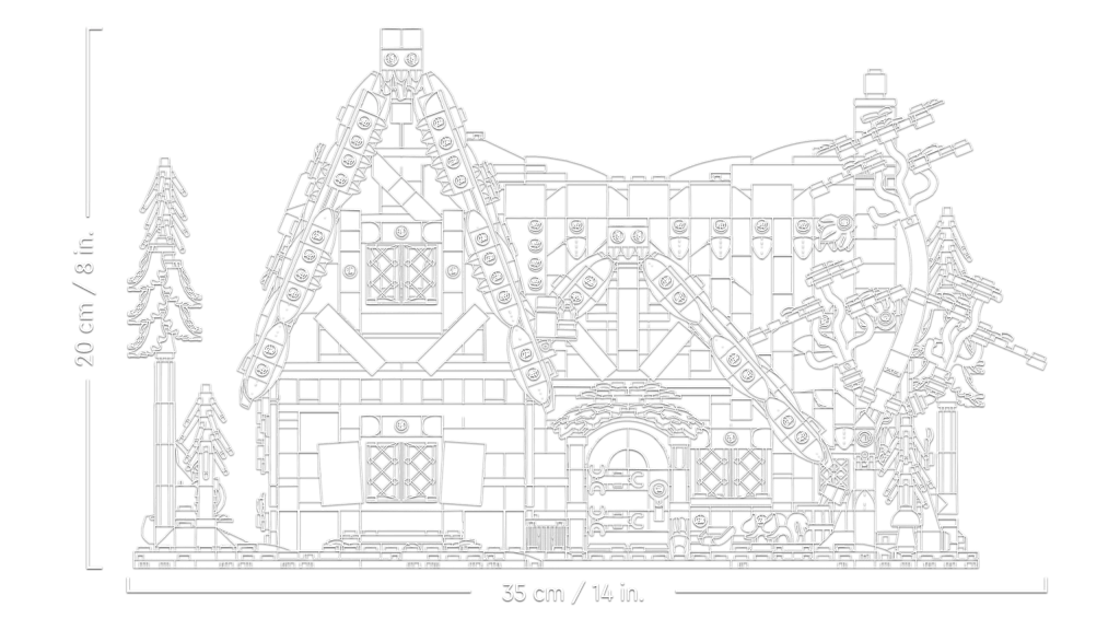 LEGO Disney 43242 Snow Whtie and the Seven Dwarfs Cottage KIDS 8 1024x576